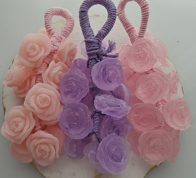 flower soap • floral soap bar • handmade flower soap • luxury artisan soap • botanical soap gift • decorative guest soap
