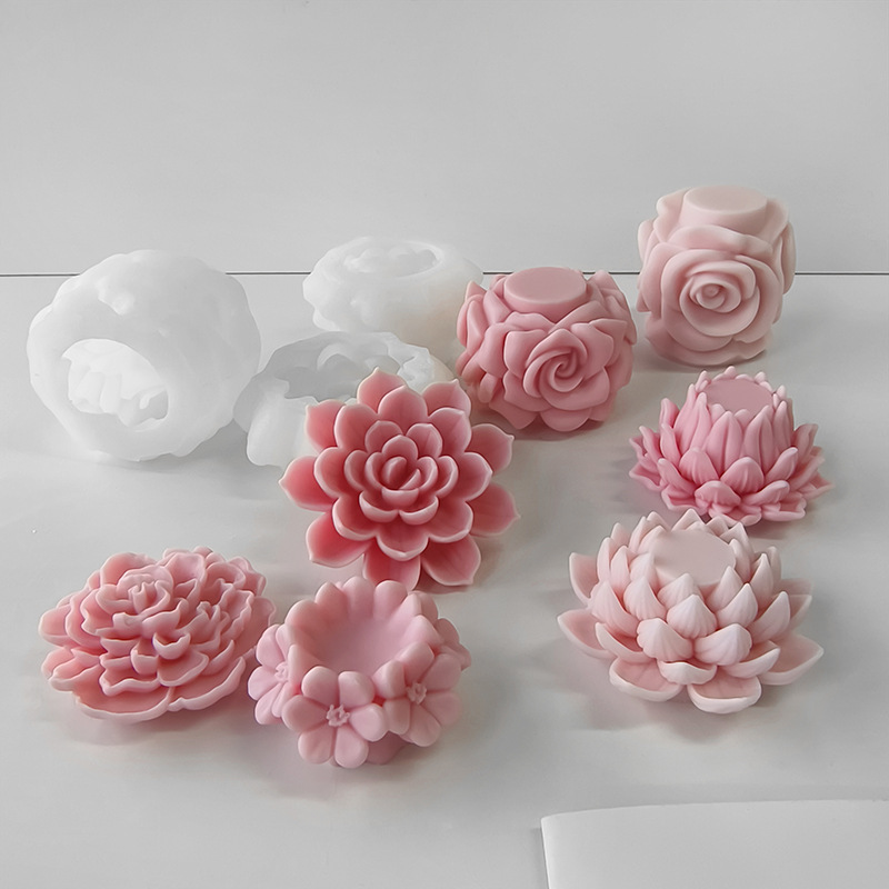 Hand Crafted Soy Wax Flowers
