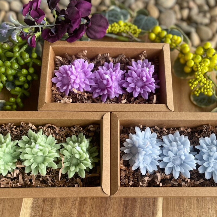 Hand Crafted Soy Wax Flowers