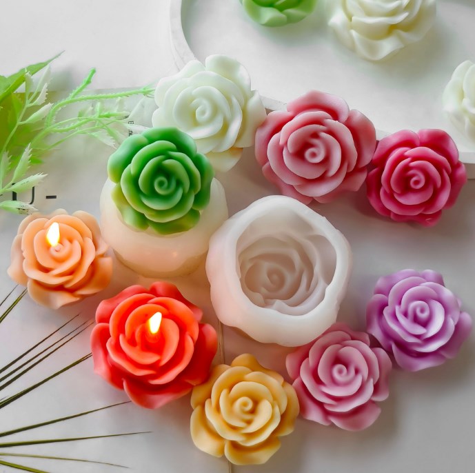 Hand Crafted Soy Wax Flowers