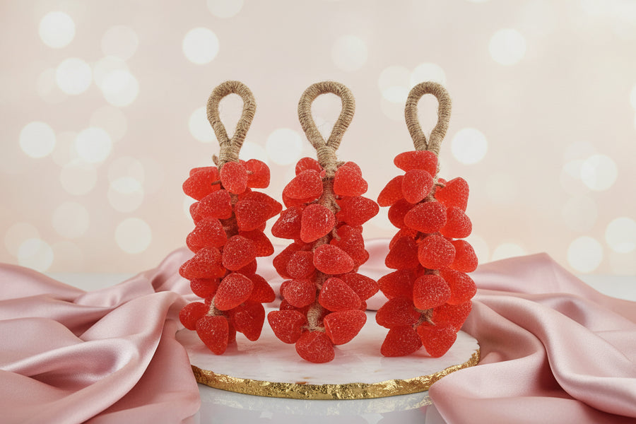 All Natural, Scented Strawberry Soap Bunch