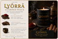 Guarded Peace | Oud-Saffron Luxury Candle — By Lyörrä