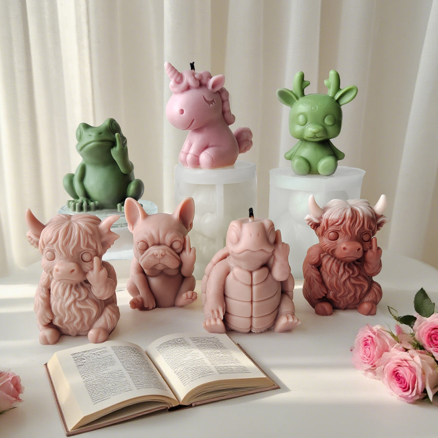animal candles
