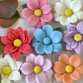 Handcrafted Designer Daisey Candles set of 10