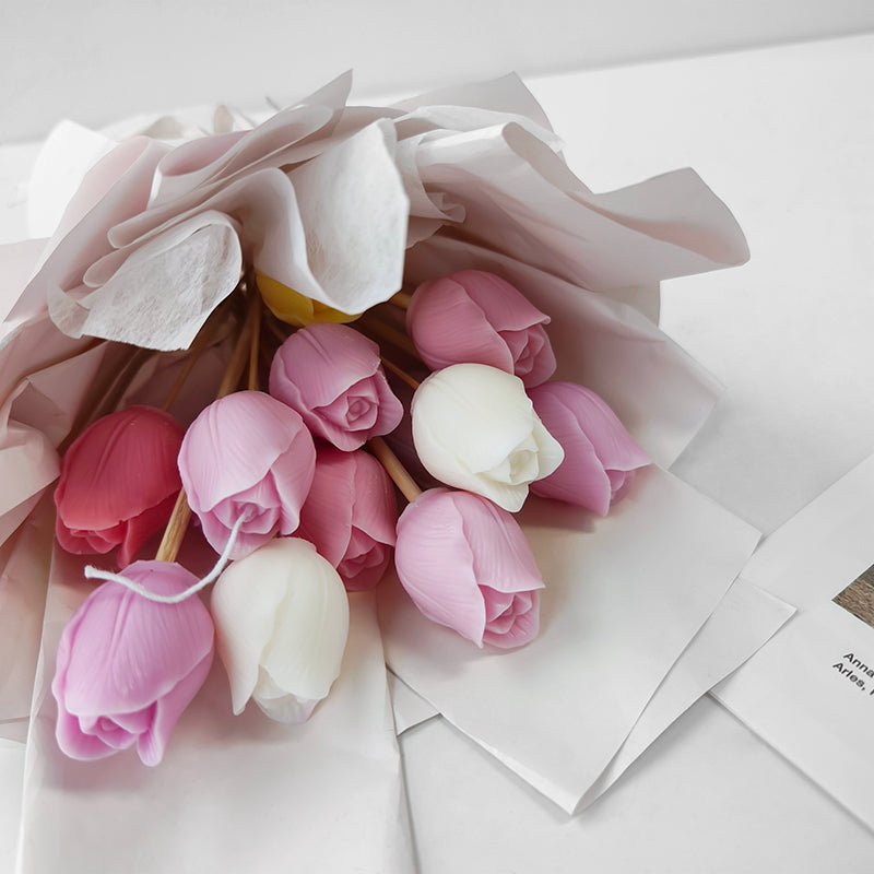 Decorative Scented Tulip Candle - Party favors