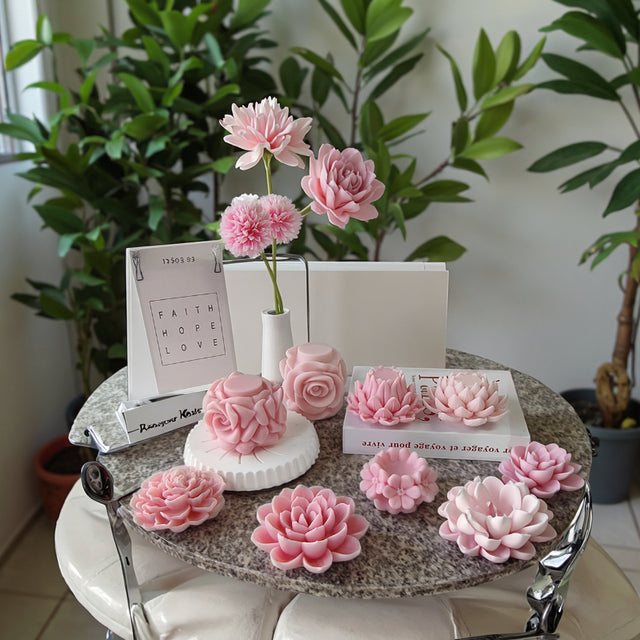 Hand Crafted Soy Wax  Flowers
