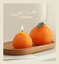 Scented Orange Candle