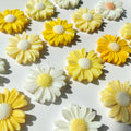 Handcrafted Designer Daisey Candles set of 10