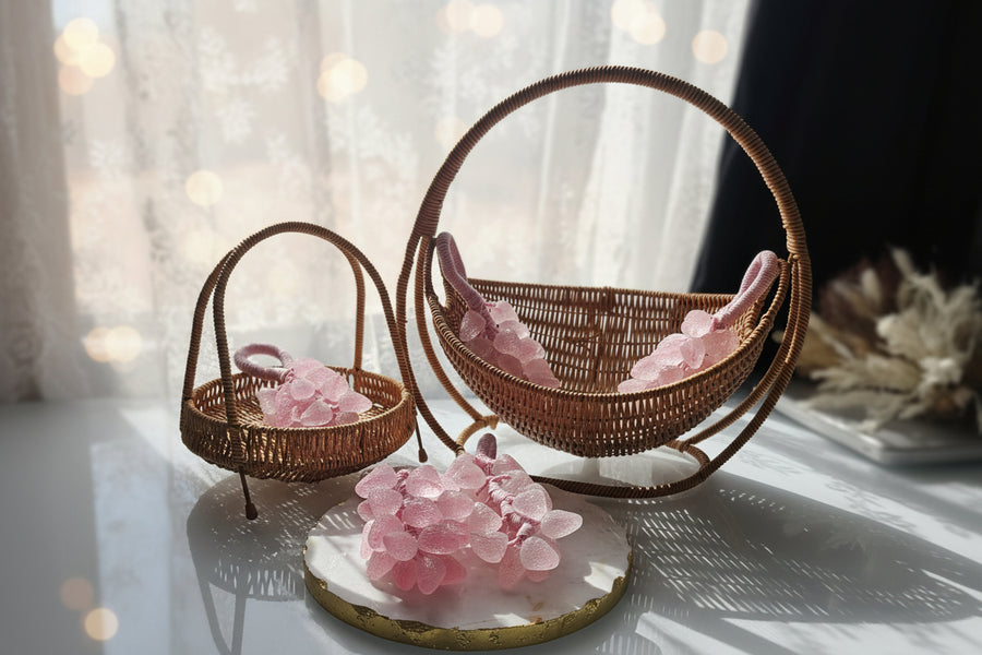 All Natural, Scented Strawberry Soap Bunch