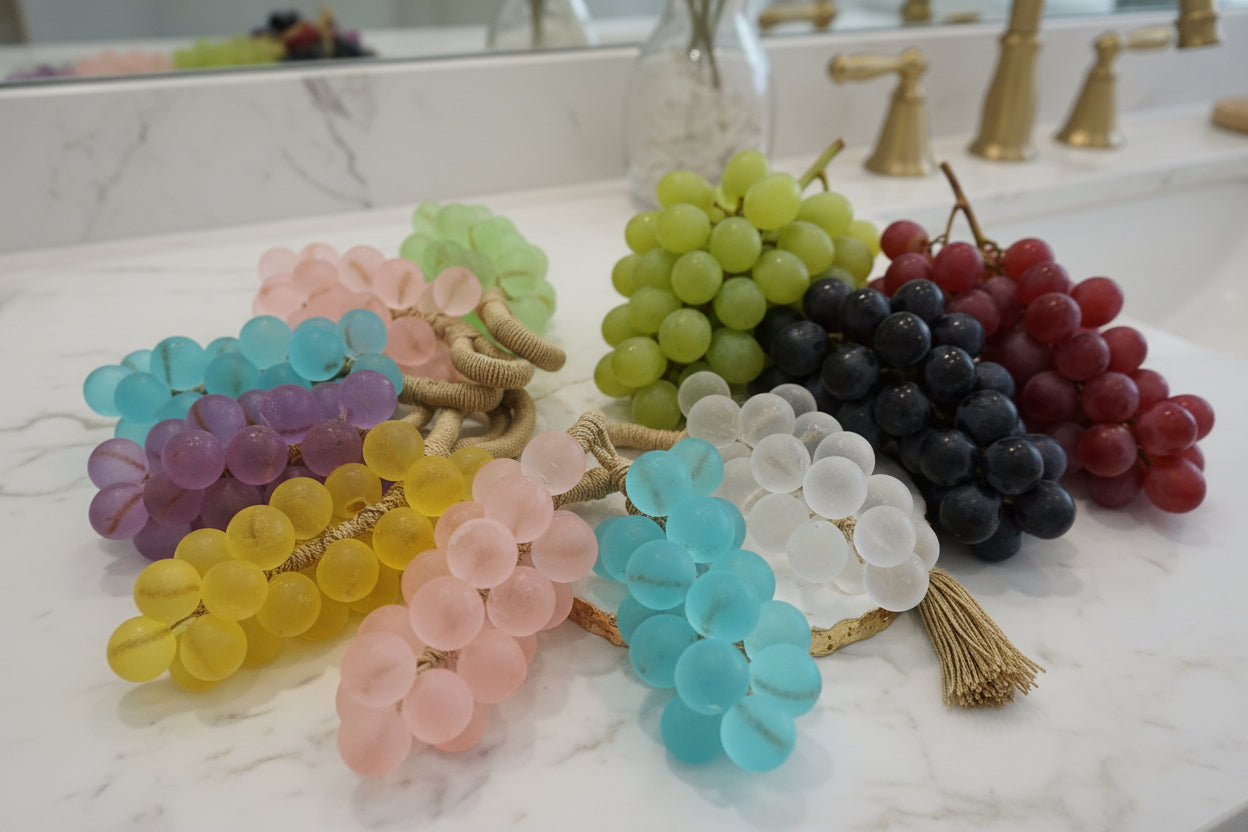 All Natural, Scented Grapes Soap Bunch