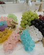 grape soap • handmade fruit soap • novelty soap gift • artisan soap bar • luxury handmade soap • fruit shaped soap gift